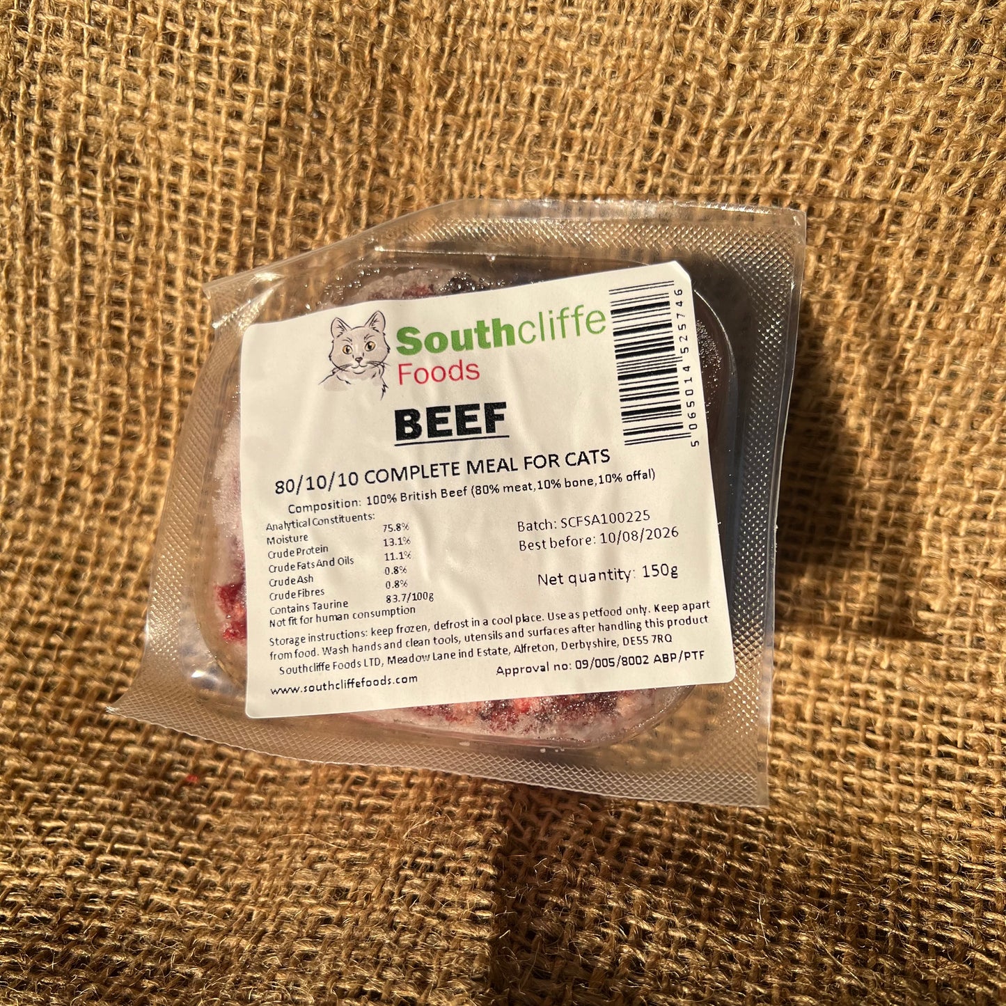 Southcliffe Cat Beef 150g