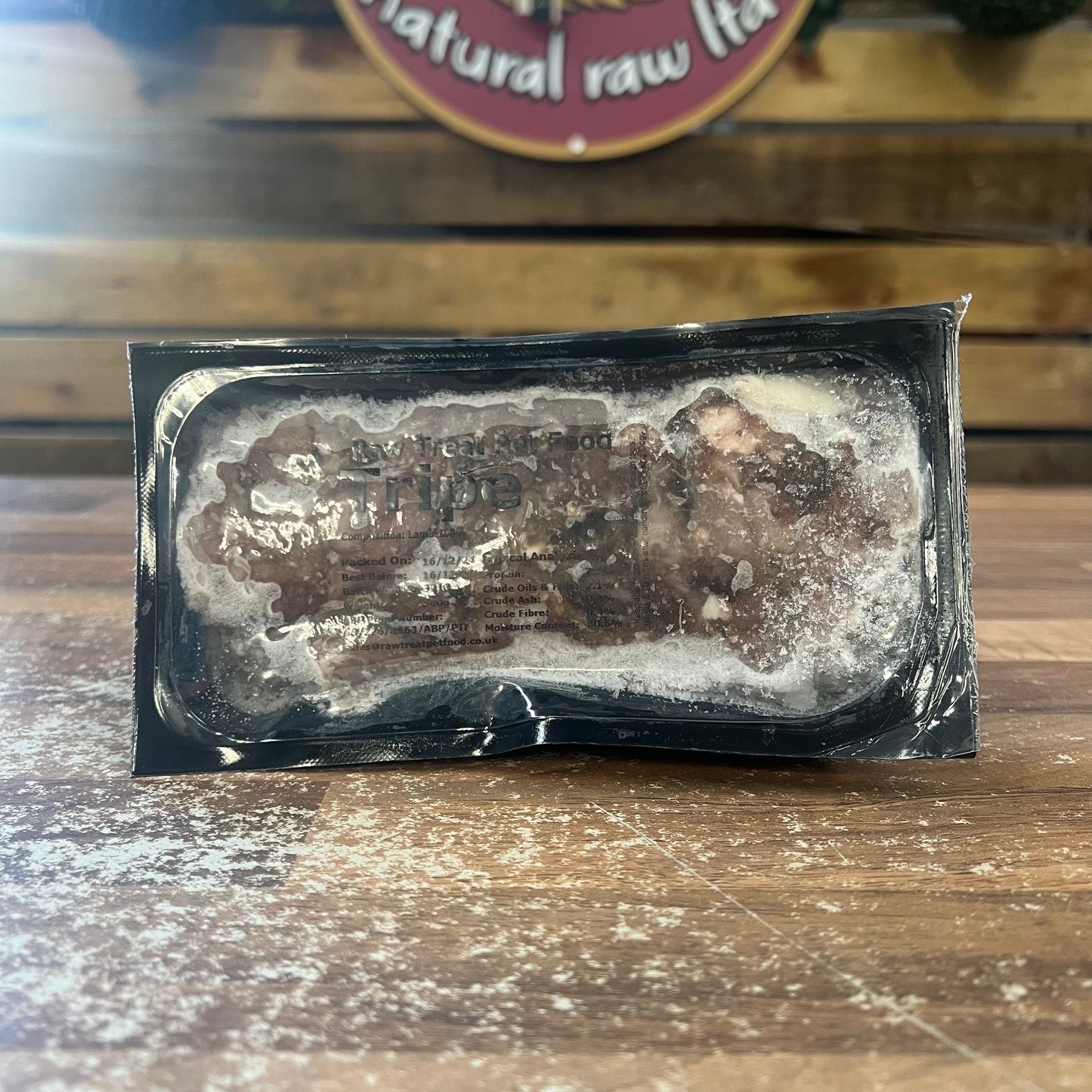 Raw Treat Lamb Tripe 500g