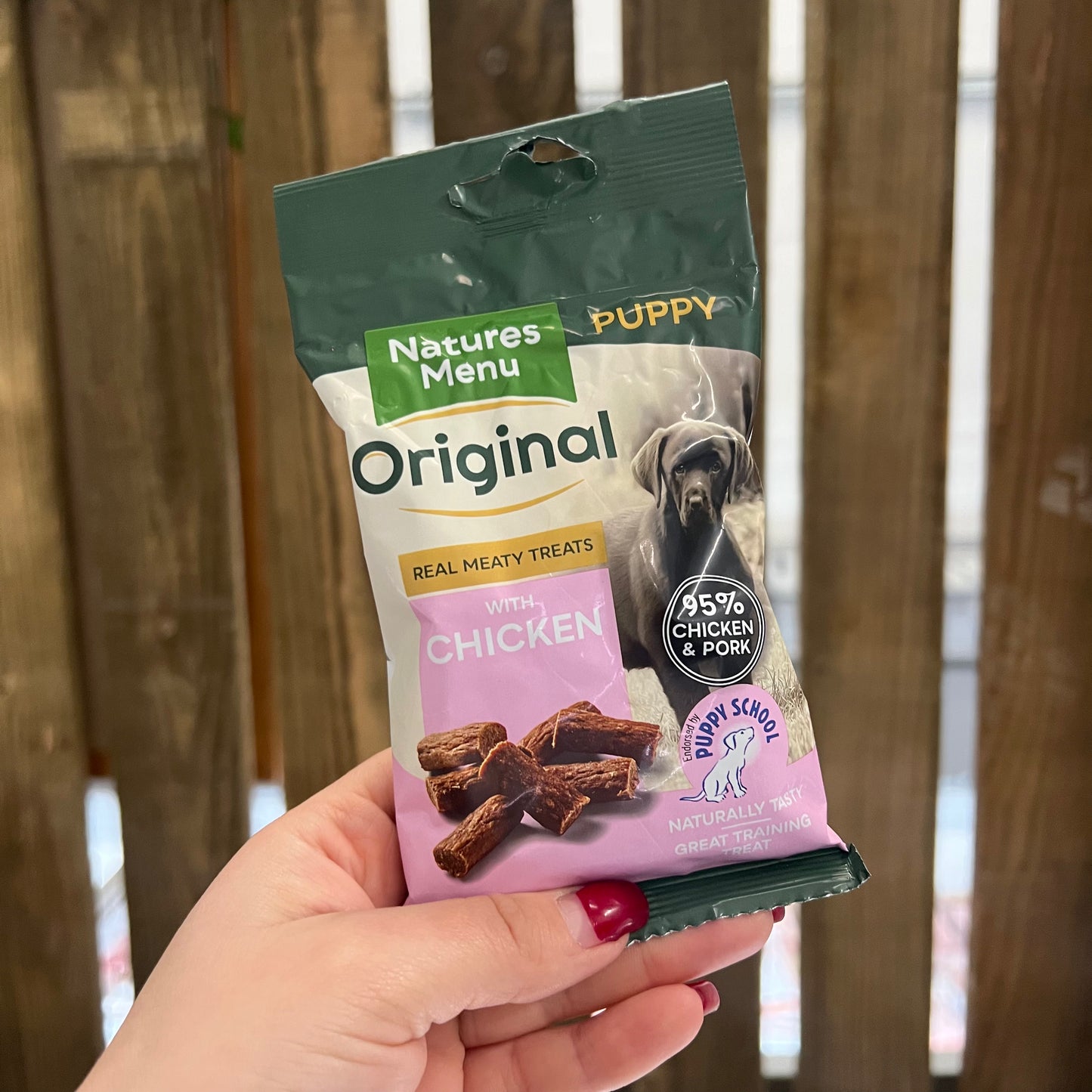 Nature's Menu Chicken Puppy Treats 60g