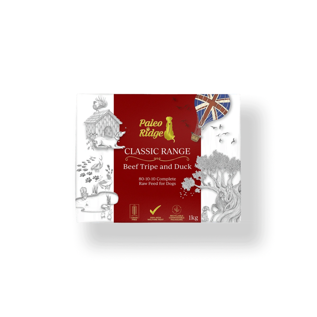 Paleo Beef Tripe & Duck Complete 1kg