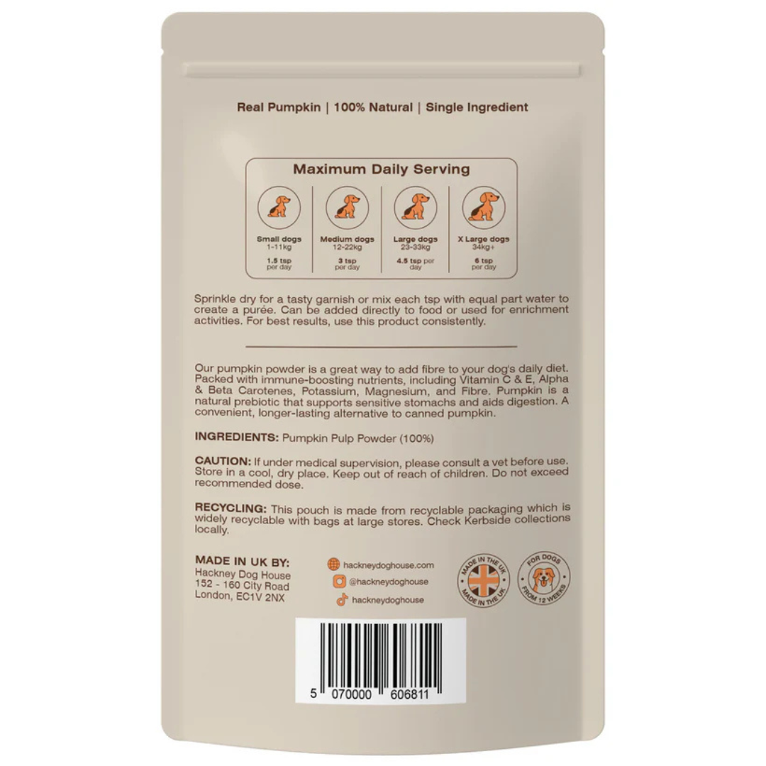 Hackney Dog House Pumpkin Powder 225g