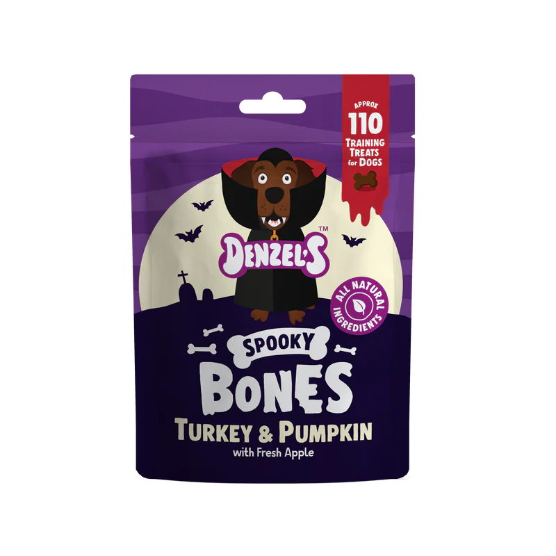 Denzel's Spooky Bones Turkey & Pumpkin