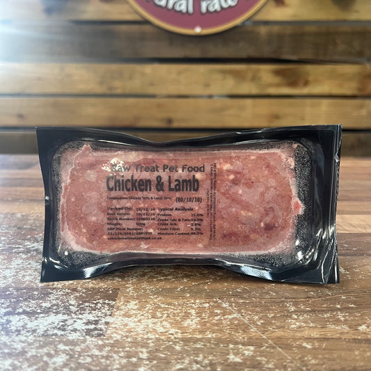 Raw Treat Chicken & Lamb 500g