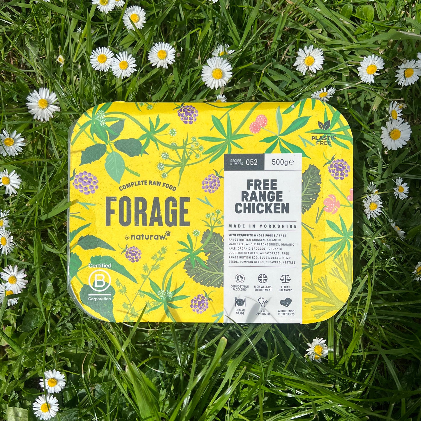 Naturaw Forage Free Range Chicken 500g