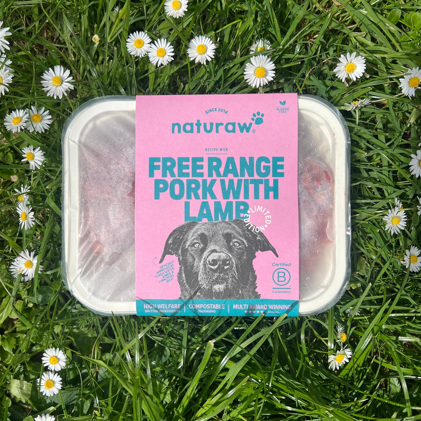 Naturaw Free Range Pork & Lamb 500g