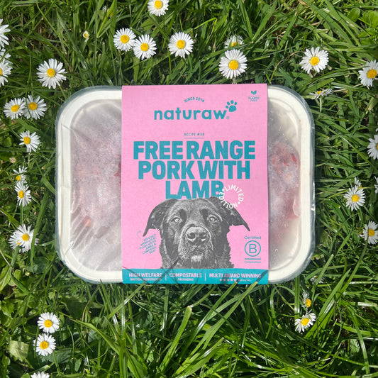 Naturaw Free Range Pork & Lamb 500g
