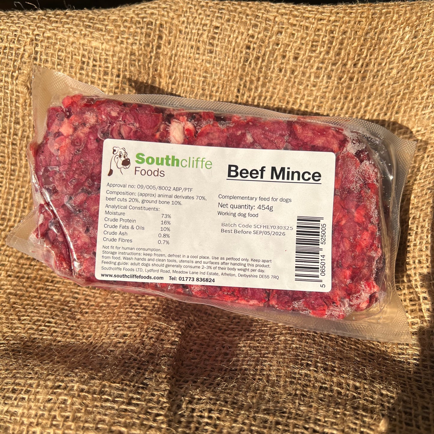 Southcliffe Beef Mince 454g