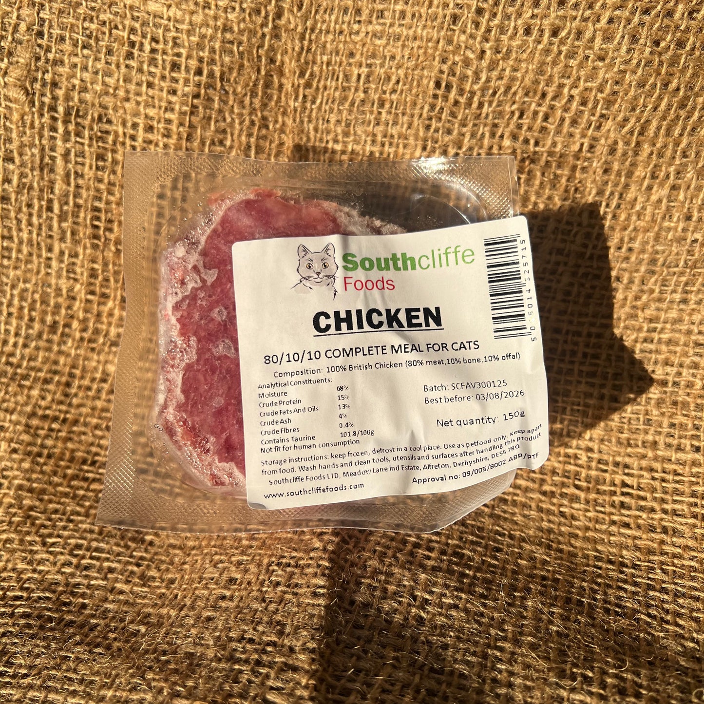 Southcliffe Cat Chicken 150g