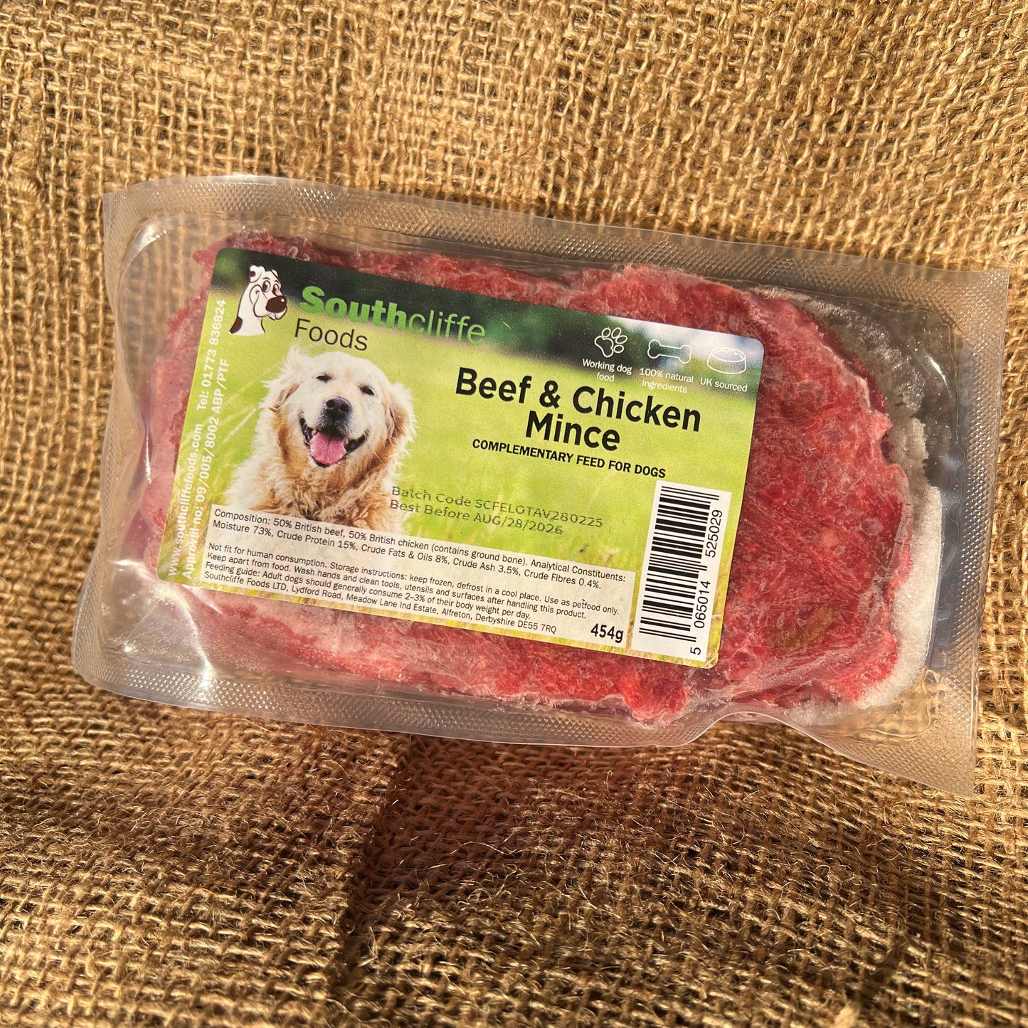 Southcliffe Beef & Chicken Mince 454g