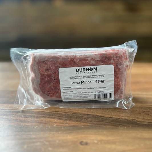 Durham Animal Feeds Lamb Mince 454g
