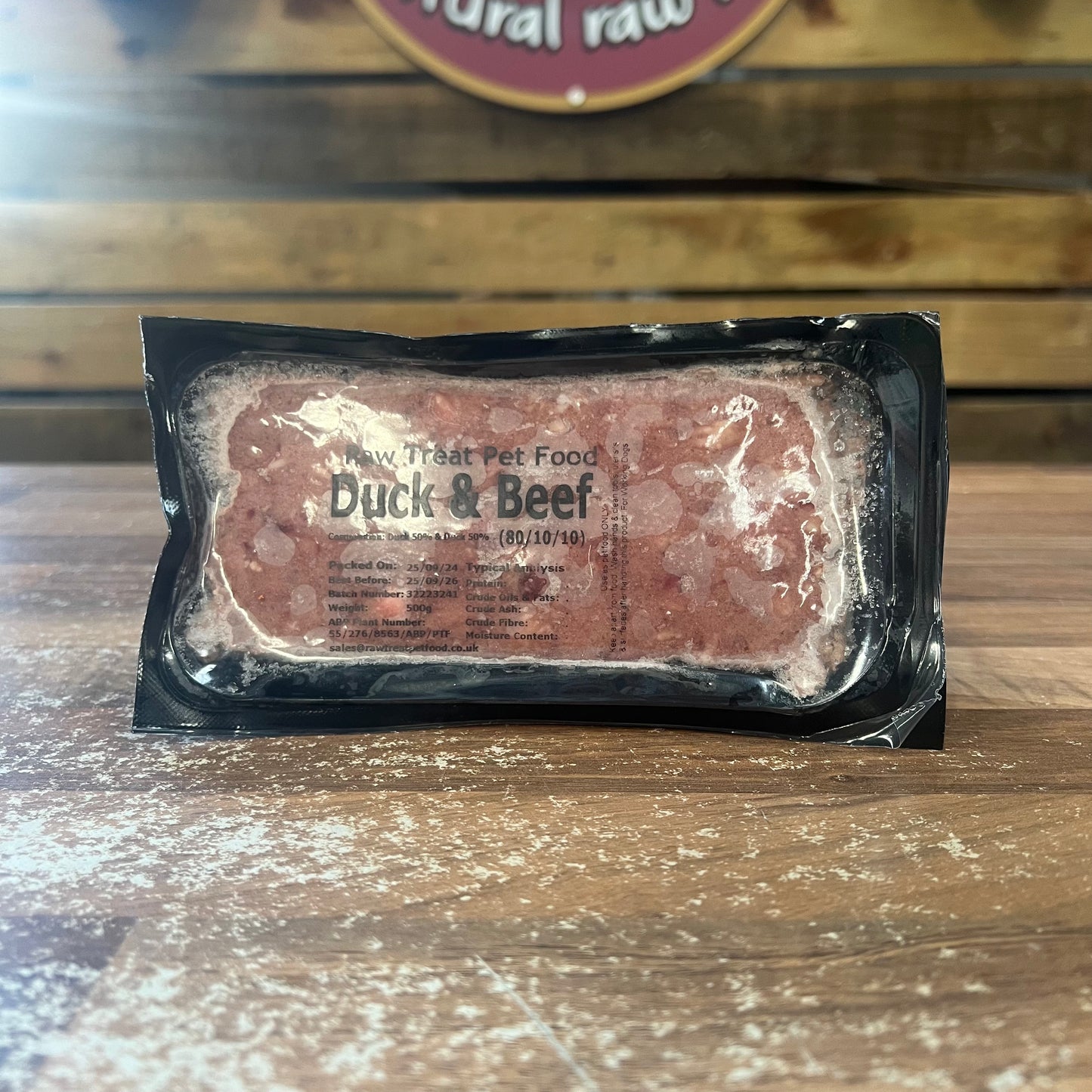 Raw Treat Duck & Beef 500g