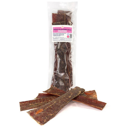 JR Beef Flatties 30cm 3 Pack