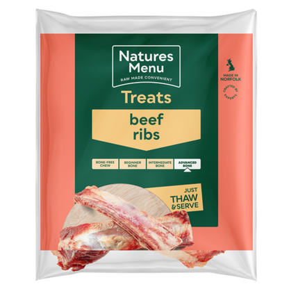 Nature's Menu Raw Beef Rib Chews