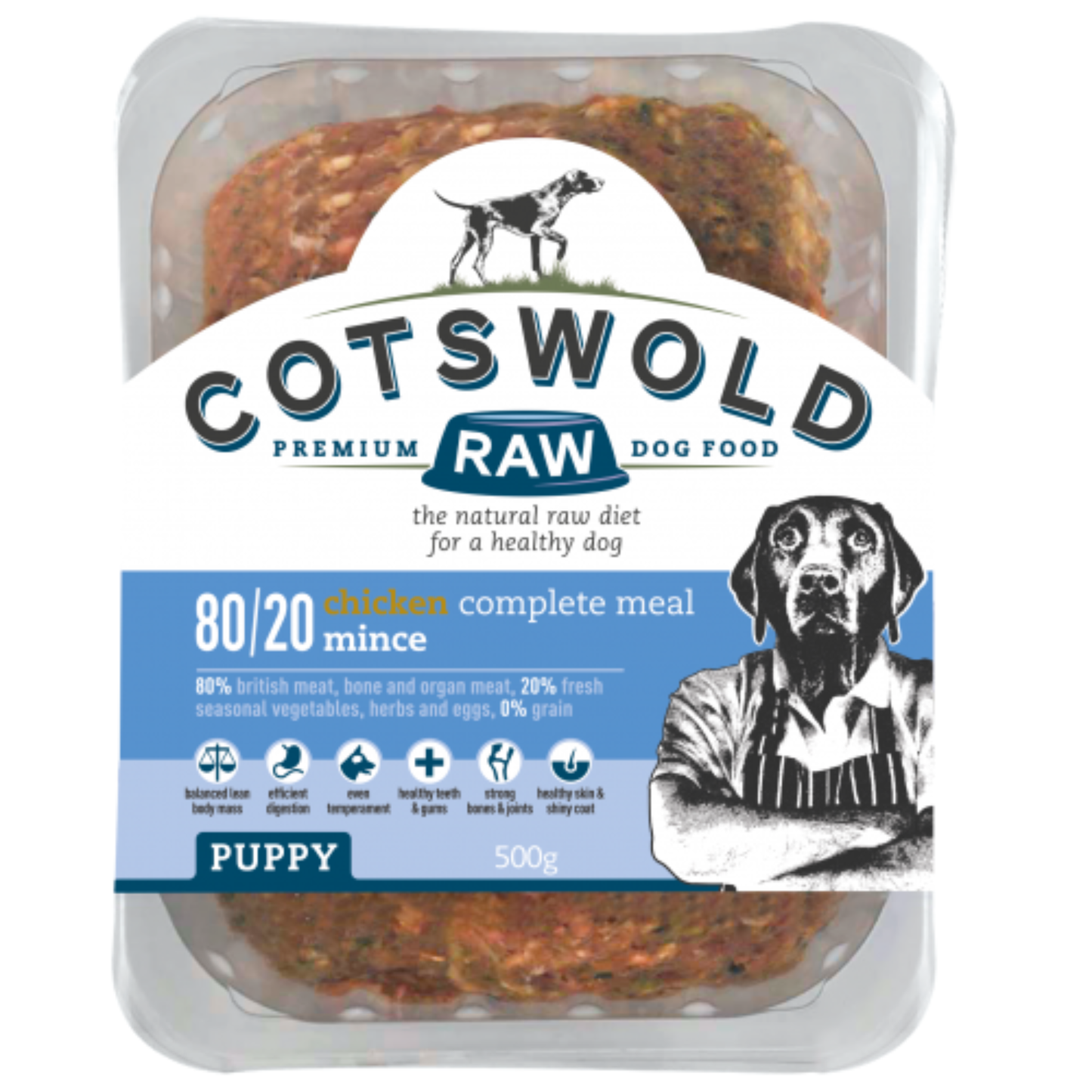 Cotswold Raw Puppy Chicken Mince 500g