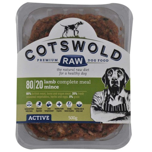 Cotswold Raw Active Lamb Mince 500g