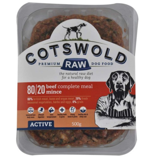 Cotswold Raw Active Beef Mince 500g