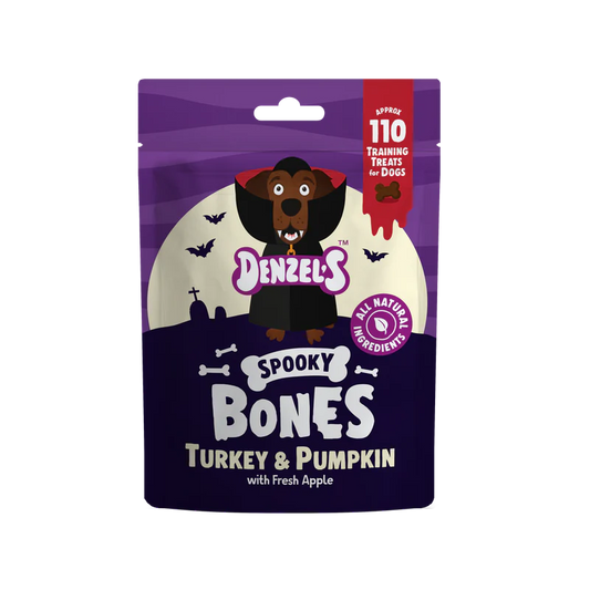 Denzel's Spooky Bones Turkey & Pumpkin