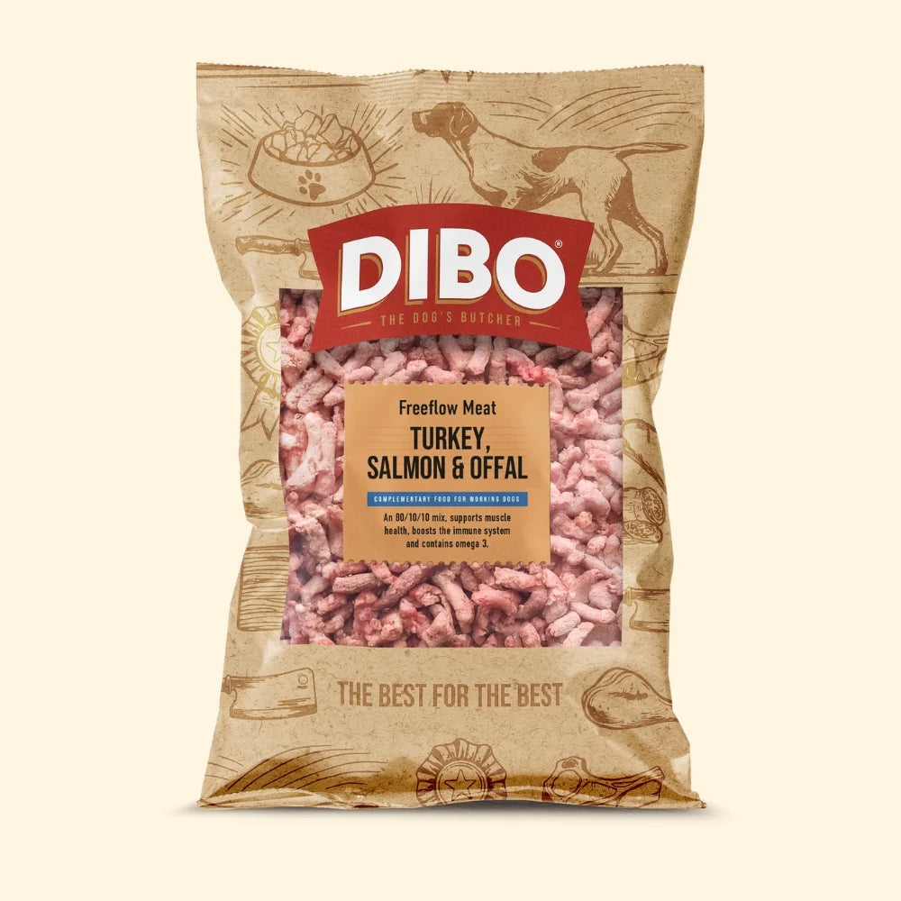 DIBO Turkey & Salmon (80-10-10) 1kg