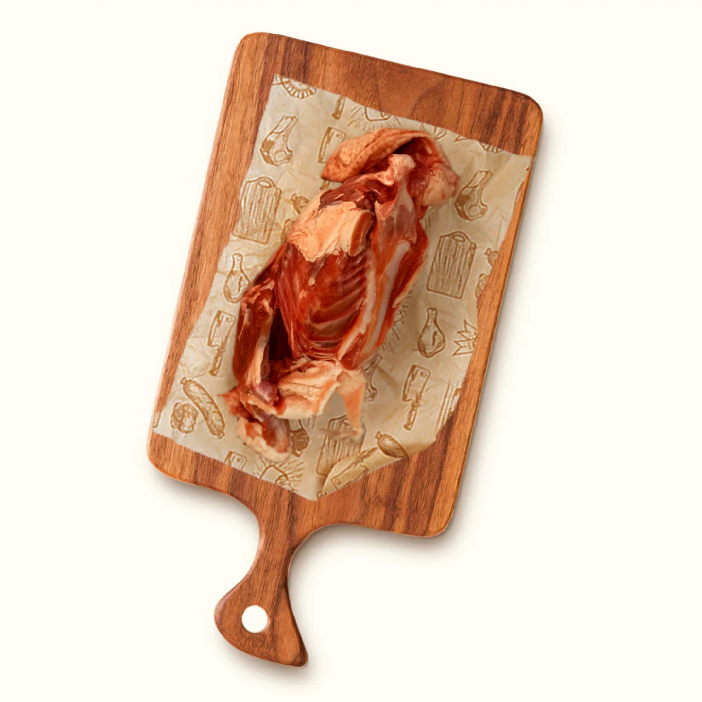 The Dog's Butcher Duck Carcass x1 Weight Ranges From 0.7 To 1.2kg