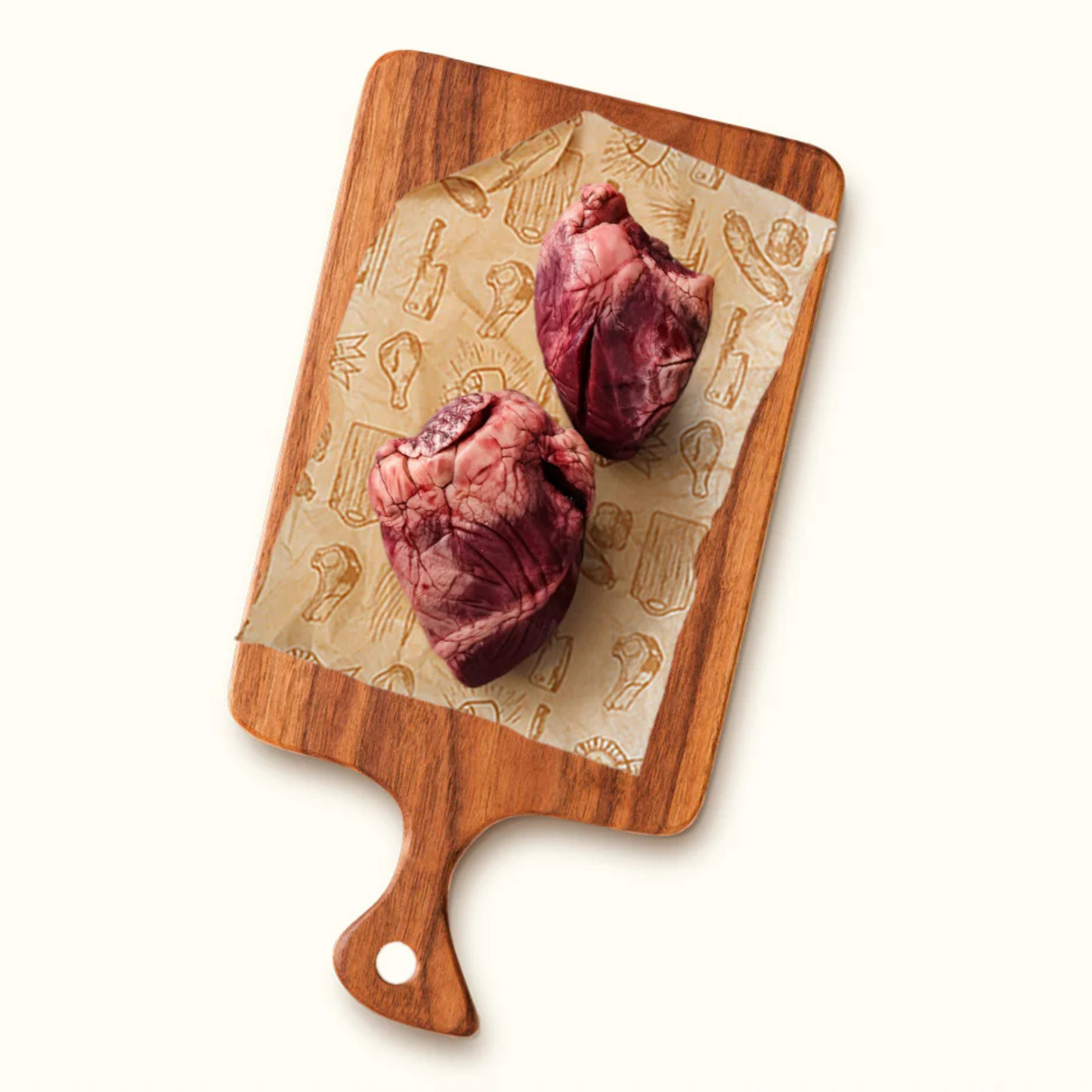The Dog's Butcher Lamb Hearts 4 Pack