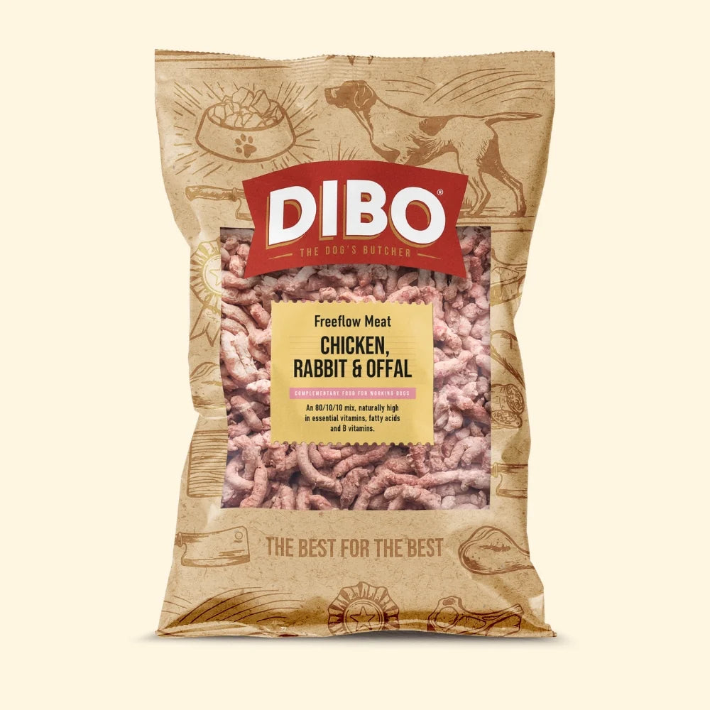 DIBO Chicken & Rabbit (80-10-10) 1kg