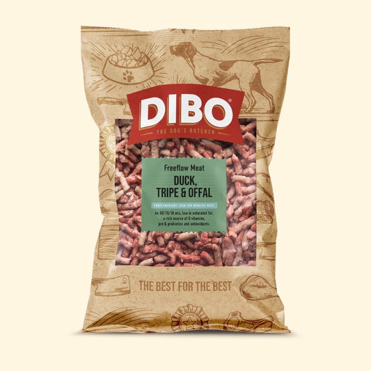Dibo Duck & Tripe (80-10-10) 1kg