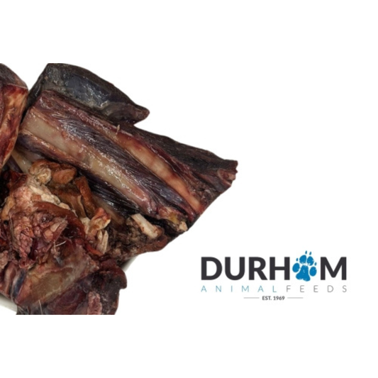 Durham Animal Feeds Raw Venison Ribs 1KG