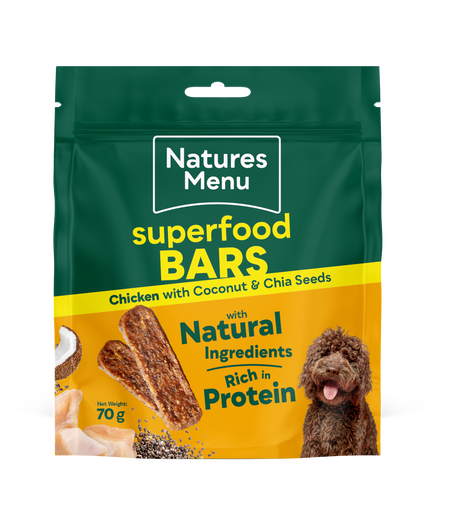 Country Hunter Air Dried Chicken Superfood Bars 70g