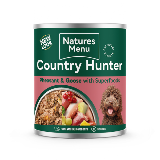 Nature's Menu Dog Cans Pheasant & Goose With Superfoods 600g